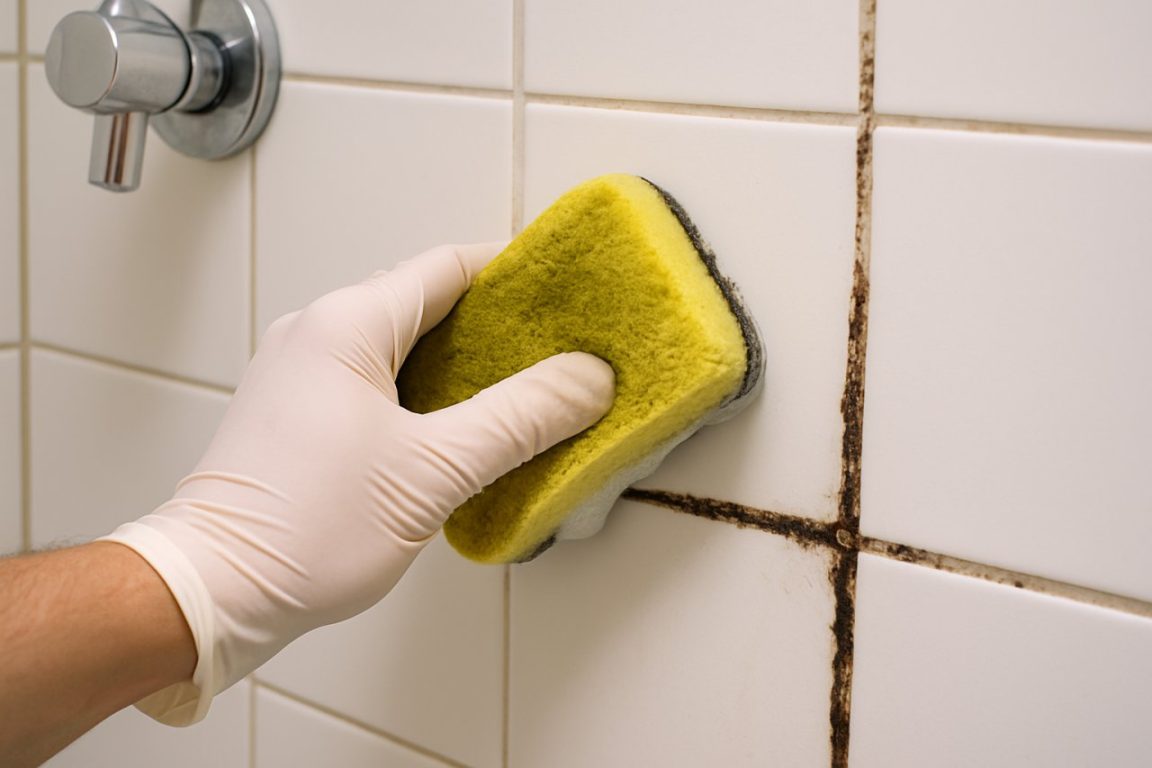 Comment blanchir des joints de douche noircis ? 5 astuces simples à tester chez vous