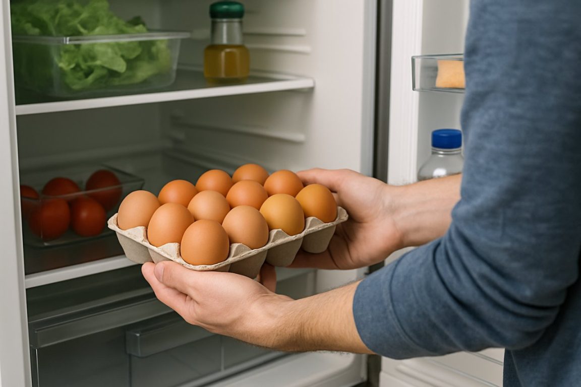 Pourquoi la porte du frigo n’est pas le meilleur endroit pour conserver vos œufs