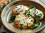 Poulet crémeux au parmesan et aux épinards