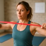 Tonifier ses bras avec un élastique : les meilleurs exercices de Pilates pour combattre l'effet chauve-souris