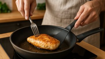 Poulet à la poêle : les vraies astuces pour une viande tendre avec peu de matière grasse