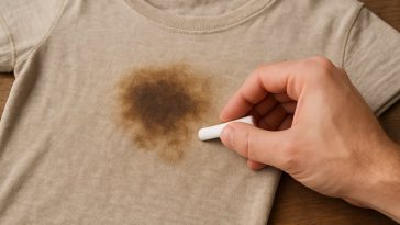 Une tache de graisse ? Cette astuce à la craie blanche peut vous sauver la mise